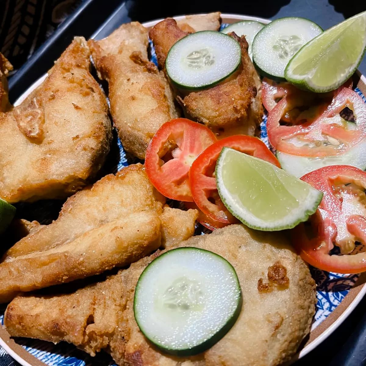 Photo du plat Peixe frito em postas